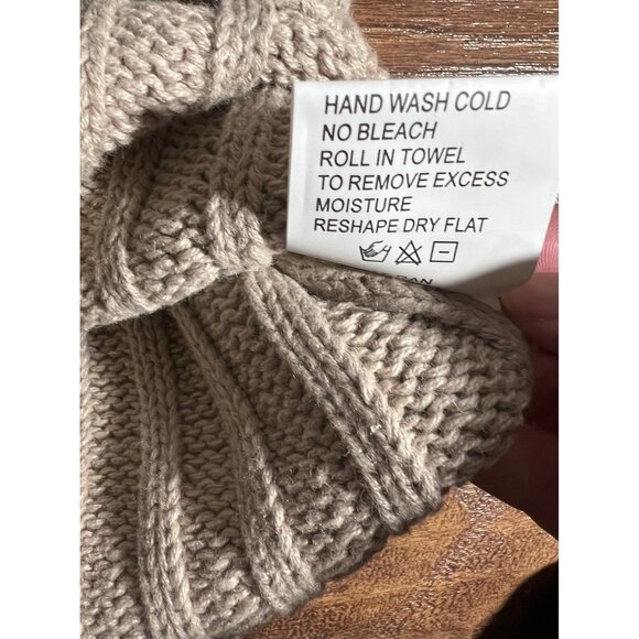 Woolrich Crew Neck Cable Knit Sweater Men’s Size XXL Ramie Blend VTG New - Picture 5 of 11